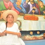 La maestra Julia Estrada es de origen nariñense, pero desde hace 60 años vive en Buenaventura. Foto: Cortesía Festival Petronio Álvarez