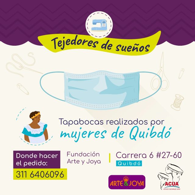 Tapabocas - Fundación Arte y Joya