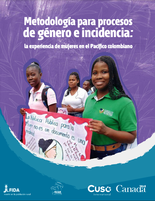 Metodología para procesos de género e incidencia: la experiencia de mujeres en el Pacífico colombiano